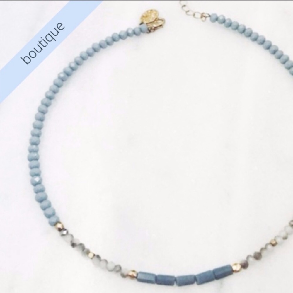 Beaded Choker Necklace